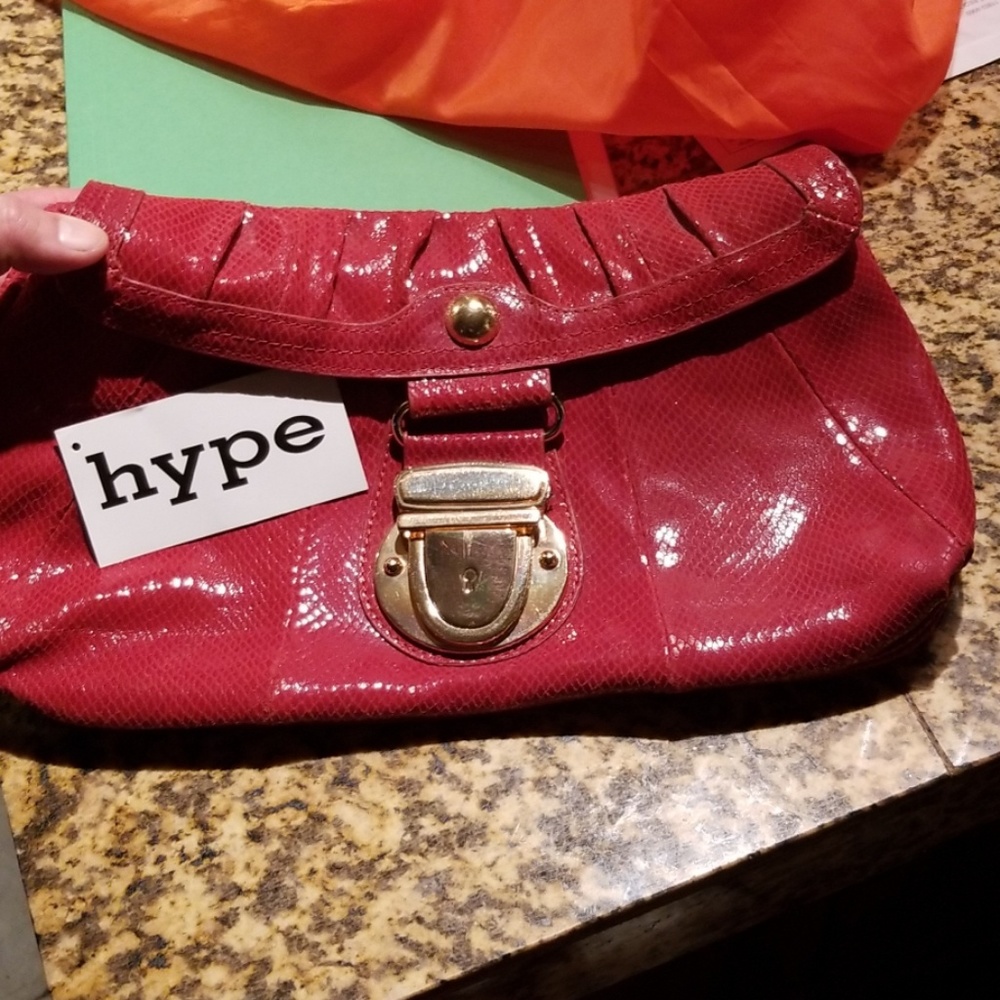 Hype clutch bag